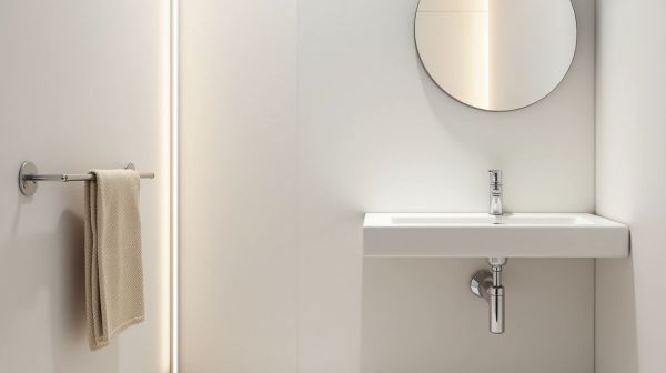 Choisir un porte-serviette pratique sans percer pour votre salle de bain