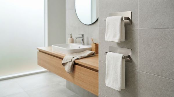 Top 5 porte-serviettes adhésifs pour une salle de bain moderne